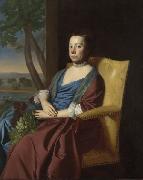 John Singleton Copley Elizabeth Storer oil painting artist